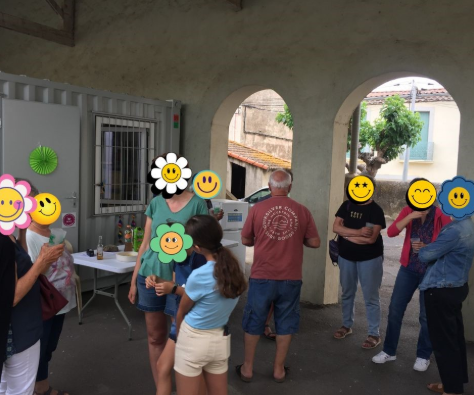 Les bénévoles de la Partageothèque